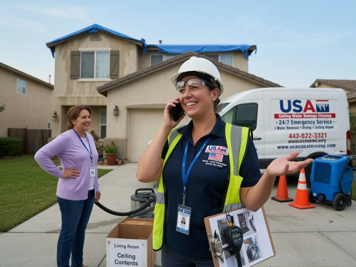 Ceiling Water Damage Restoration Merrillan, WI FAQs